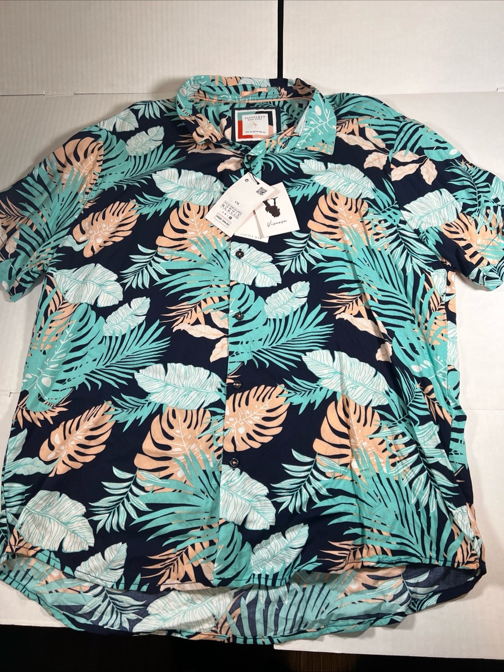 ricky singh cactus man button up xl